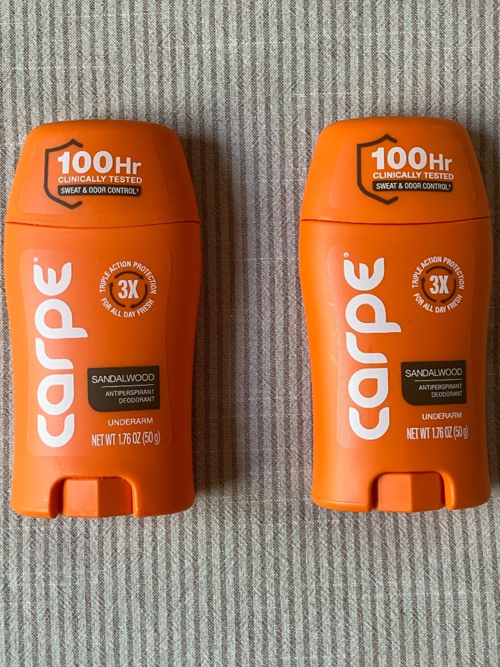2 Carpe Sandalwood Deodorant